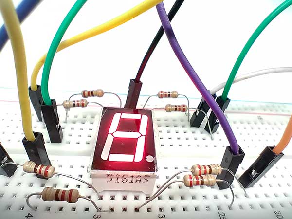 5161AS 7-segment display