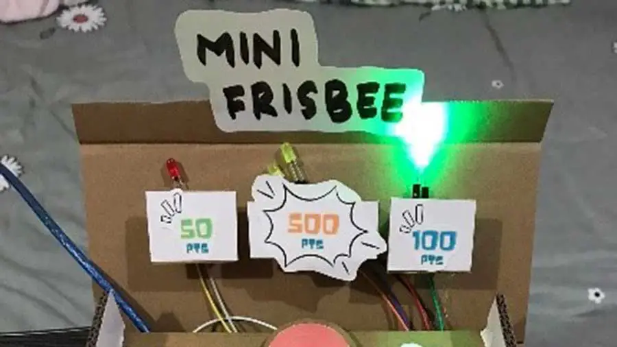 Mini Frisbee Sensor-Based Arduino Project