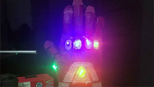 How to Make a D-I-Y Nano Infinity Gauntlet Decorative Table Lamp Using Arduino