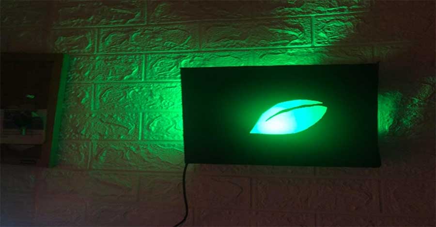 How To Make a D-I-Y LED  Wall Lamp Using Arduino
