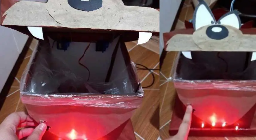 Taz the TRASHmanian Devil: A DIY Arduino Trash Bin