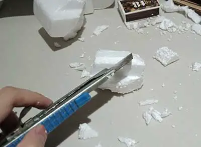 How To Make Rocks From Styrofoam (4/5) 