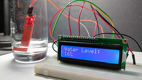 Water Level LCD 16 percent