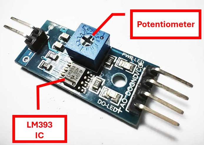 Soil Moisture LM393 and adjuster