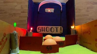 SHOOT: A Make-Shift Mini-Arcade Game (With Arduino Sensors)